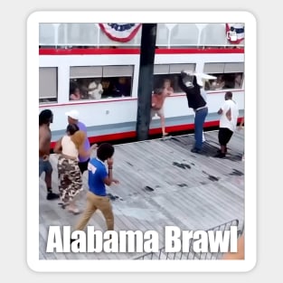 Alabama Brawl Sticker